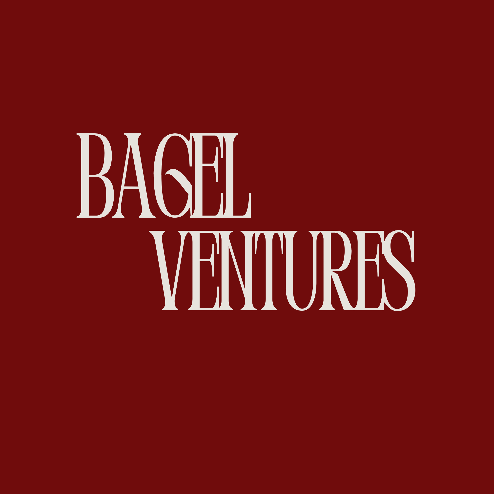 Bagel text logo